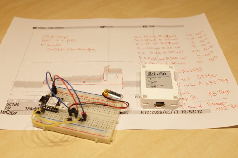 Loxone - Anschluss von einfachen selbstgebauten Funk Temperatursensoren mit Batteriebetrieb