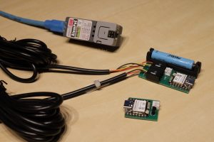 Kabellose Temperatursensoren für Loxone - POE Gateway und zwei Varianten der Funktemperatursensoren
